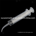 Dental Disposable Curved Tips Syringe with 12ml Calibration